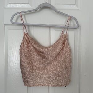 Forever 21 Light Pink Patterned Camisole